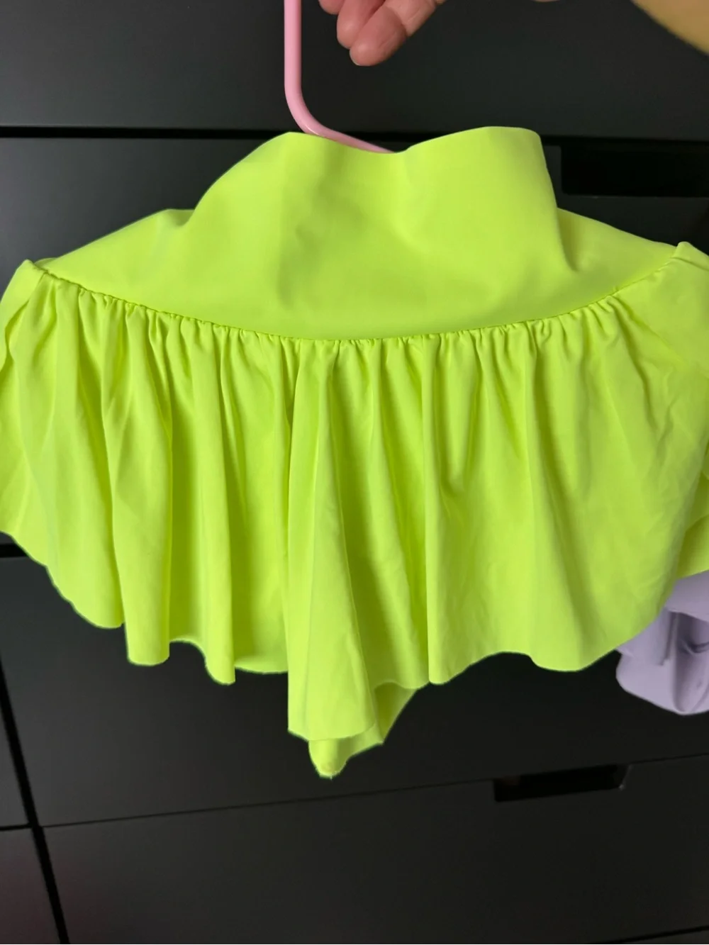 Katie J NYC Soft Lavender Active Shorts